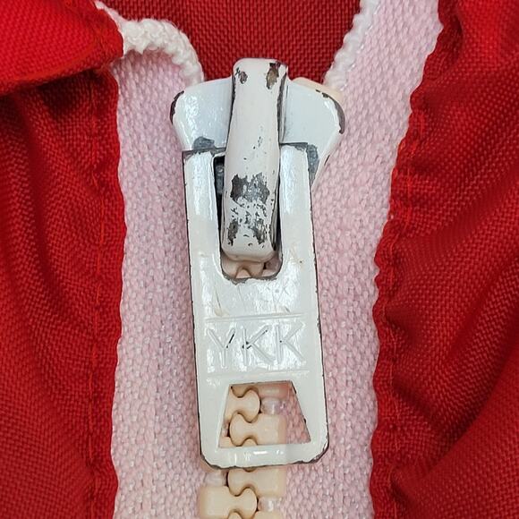 Vintage 80s Windbreaker Jacket M/L 22x25 Baggy Boxy - Picture 12 of 13